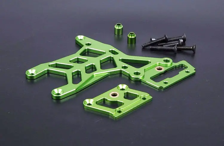 BAJA CNC Alloy Rear Upper Connecting Plate Set for 1/5 HPI ROVAN KM BAJA 5B 5T 5SC Rc Gas Parts