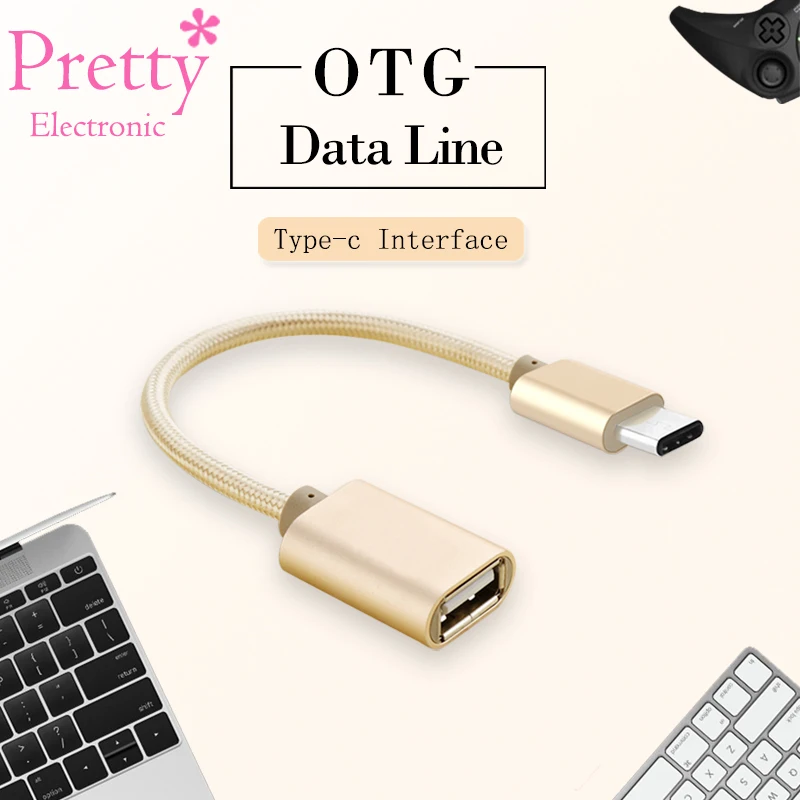 

Type-c OTG Cable USB Female to Type C Male Adapter For Macbook Samsung S8 Plus Note 8 otg Cable For Nexus 5X 6P Xiaomi 5