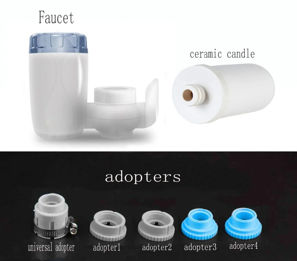 washable ceramic&nano combined Tap Water Faucet Filter/Cooking water filters/kitchen water filter remove chemicals&sediments