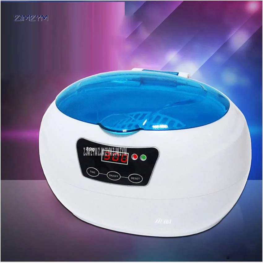 JP-890 220 V 110 V Digital Timer Ultrasonic Cleaner Machine Ultra Sonic Bathroom Trash Cleaning Home Appliances Home Cleaning