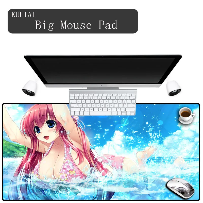 XGZ  XL 30 X 70cm Sexy Anime Mousepad Game Gamer Gaming Mouse Pad Best Wife Girl Friend Sister  Emilia Korea RE Rem Ram Mats