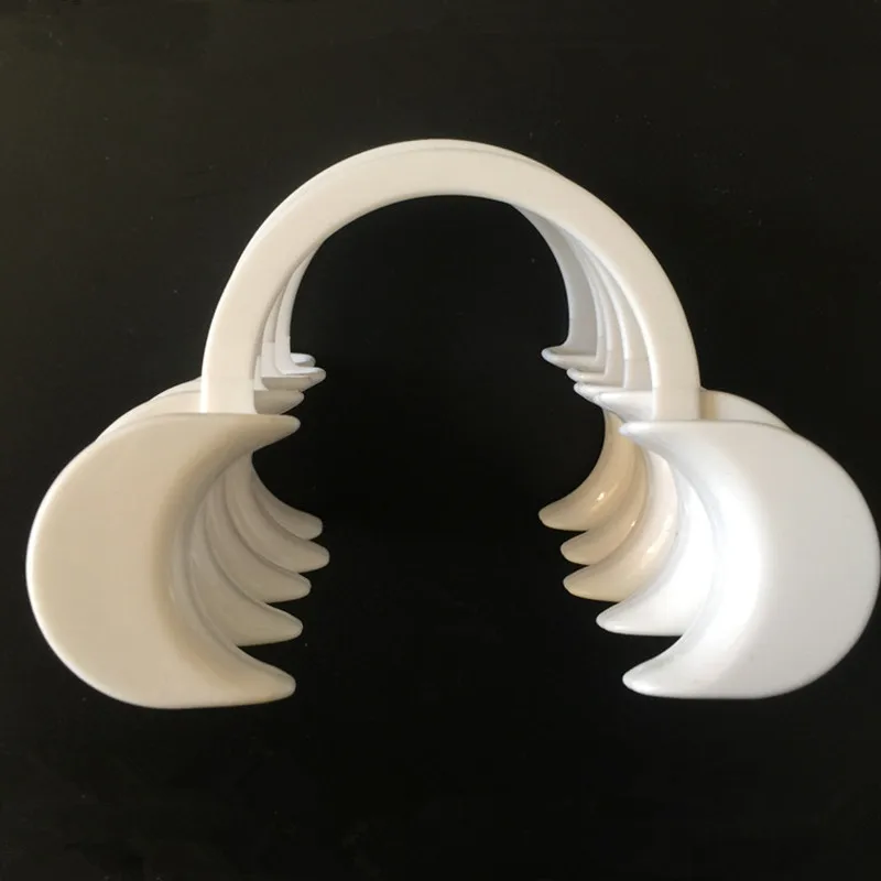 Dental Überprüfen Retractor Weiß C-art Öffnung Gerät Zähne Bleaching Kieferorthopädische Kunststoff Mund Lip Opener kann high-temperatur – Detail 4