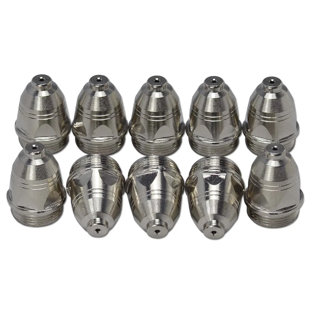 P80 Panasonic Plasma Shield Cups Electrodes Nozzles/Tips 80Amp 1.3mm For Air Plasma Cutting Cutter Torch Consumables 45pcs