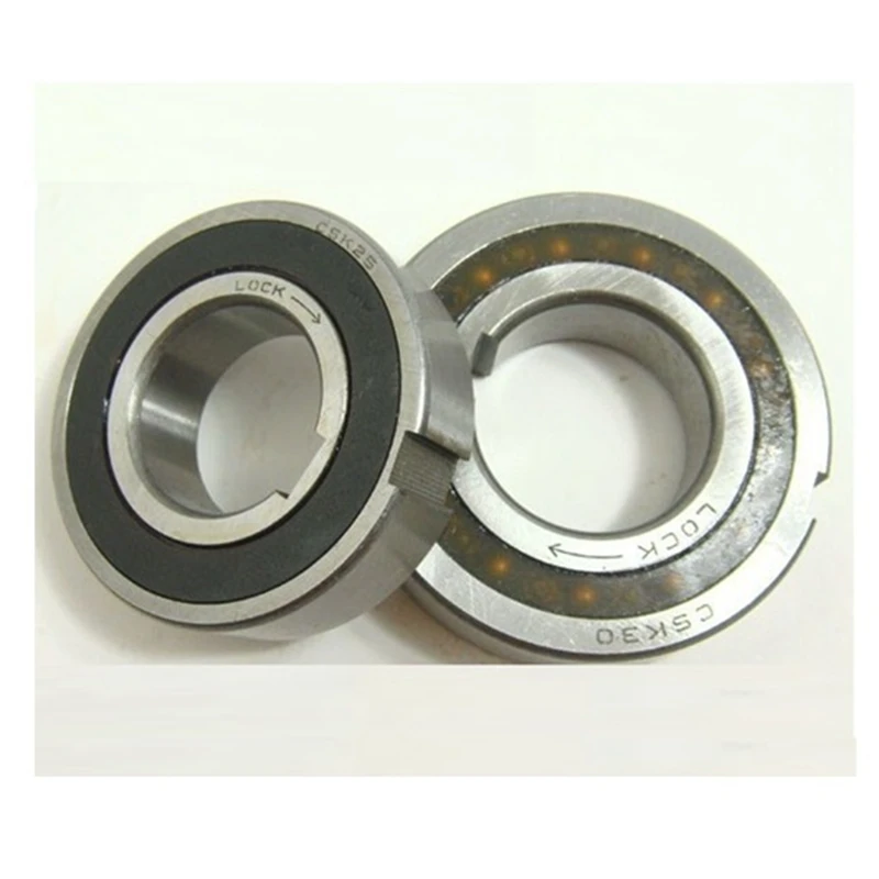 10pcs  CSK30PP  One Way Clutch Bearing with keyway  30*62*16 mm  clutch Freewheel backstop bearings