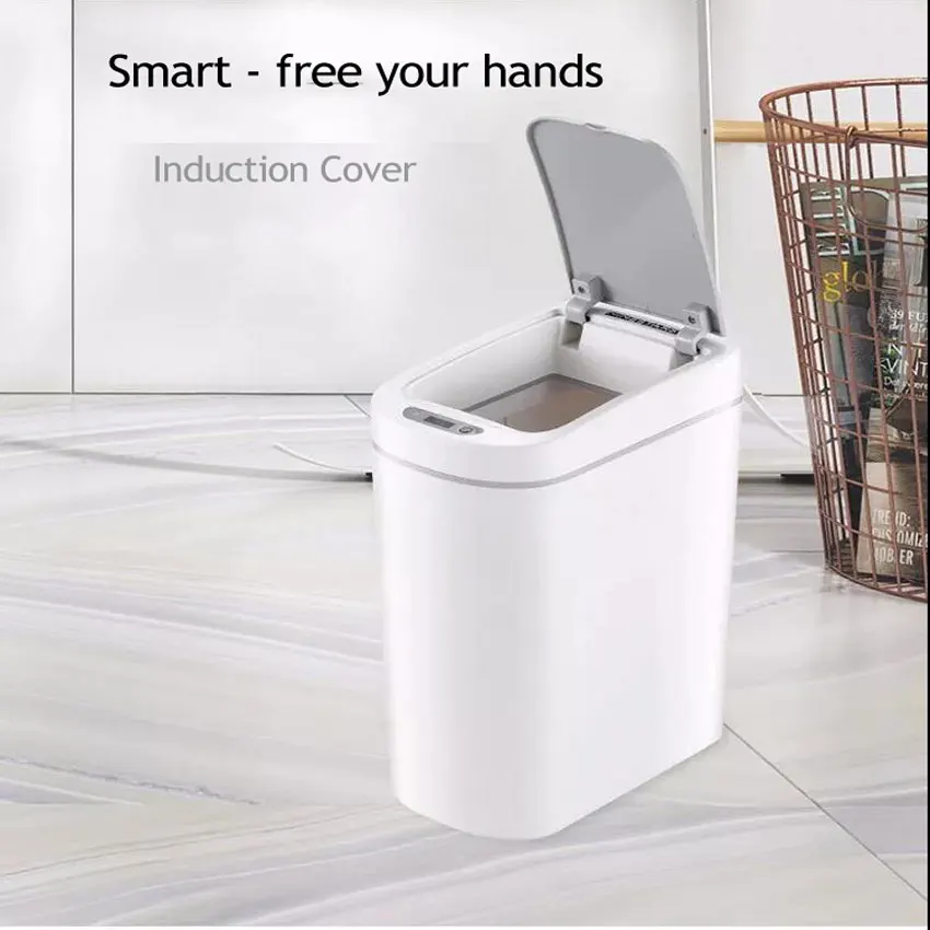 Ecofresh Automatic Touchless Automatic Smart Infrared Motion Sensor Rubbish Waste Bin Kitchen Trash Can