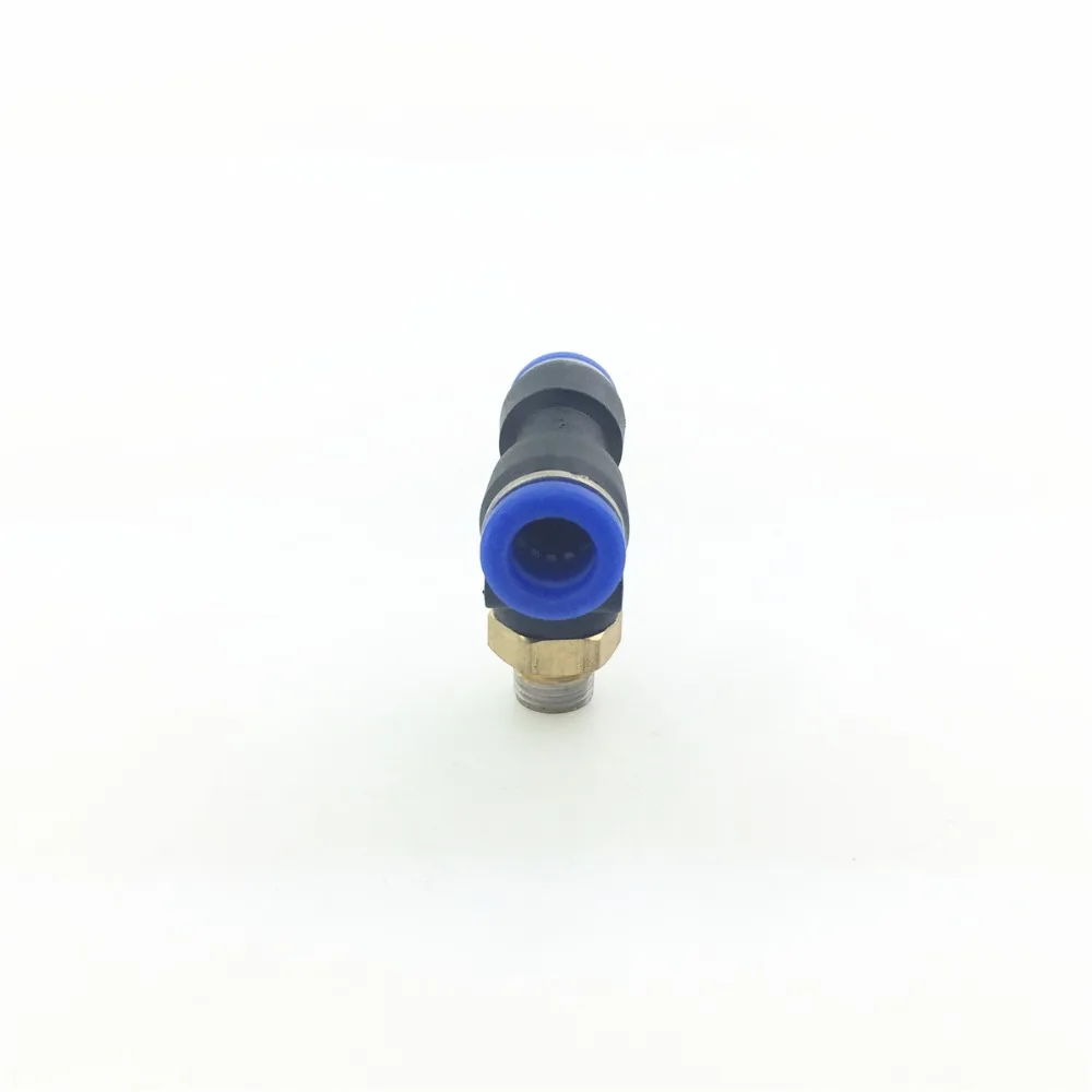 STARPAD For Car repair tools Pneumatic quick plug connector PB4-M5/T type three-way positive thread PB8-01 4pcs