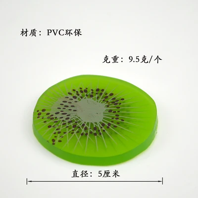Nourriture Kiwi Actin coupe tranche fruits légumes jouet modèle Simulation éducatif enfants semblant jouer maison 3 pièces/ensemble fini