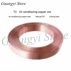 Copper Coil 2/3/4/5/6/8/10/12/14/16mm Copper Tube Soft Copper Tube for Air Conditioning