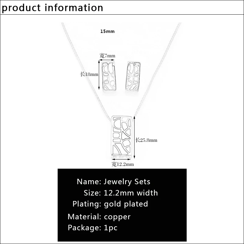 Color Culture New Brand Beautiful Geometry Color Pendant/Earrings for Women Costume Gilded Enamel Jewelry Sets Creative Gift