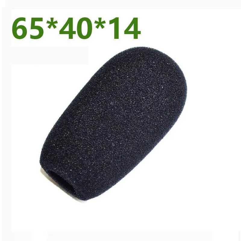 Microphone Windscreen Sponge Small Headset Mic Foam Cover Replacement Cover Telephone Microphone Windshied