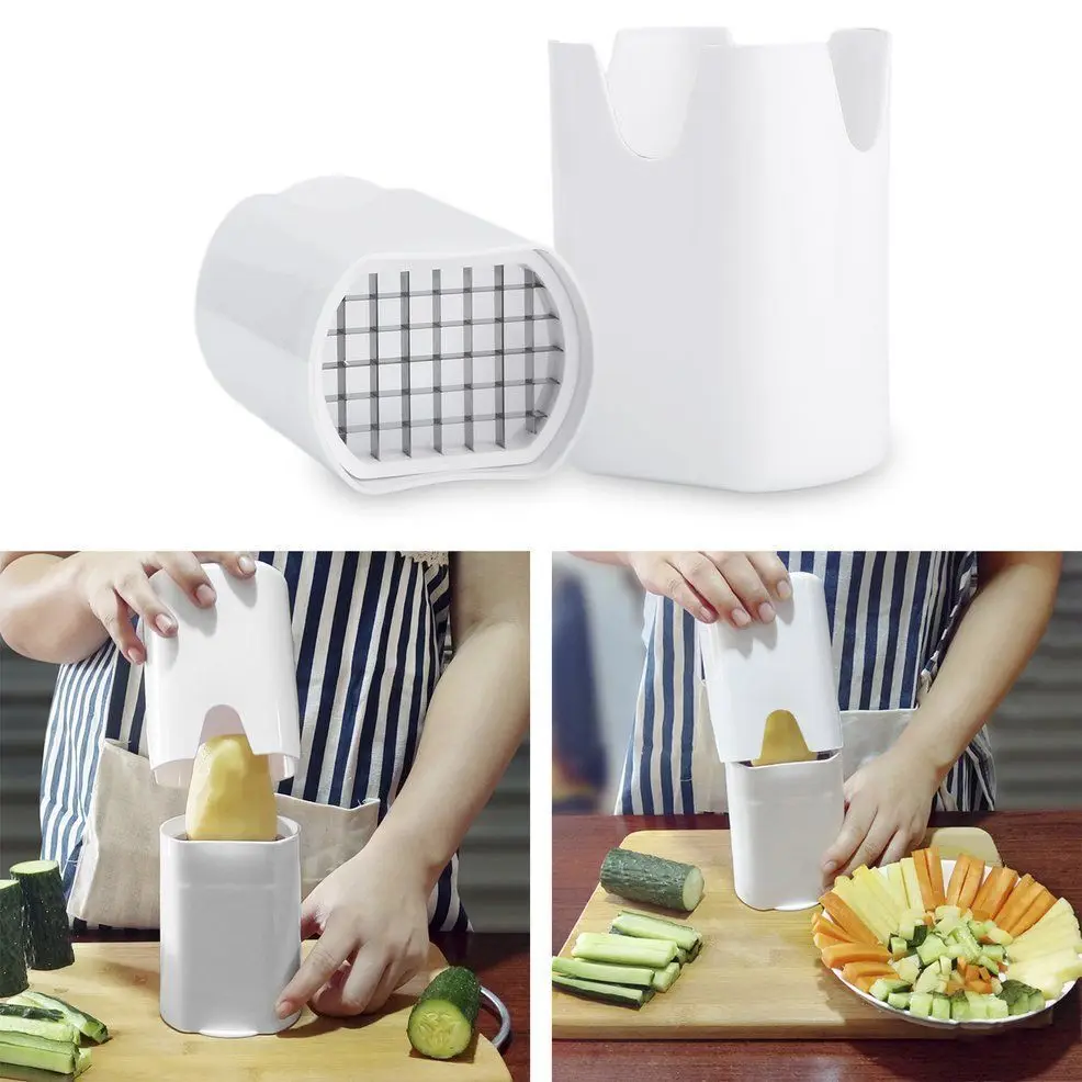 Cutting strip Vegetable Potato Slicer Cutter French Fry Cutter Chopper Chips Making Tool Potato Cutting Kitchen Gadgets