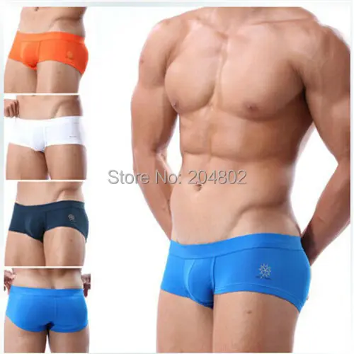 New BRAVE PERSON Mens Underwear Swimwear Boxers  Trunks 4 Color Size S M L