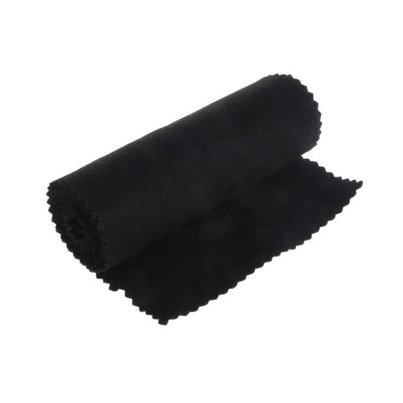 88 Keys Black Soft Piano Key Cover Keyboard Dust Proof Moisture Flannel Cloth