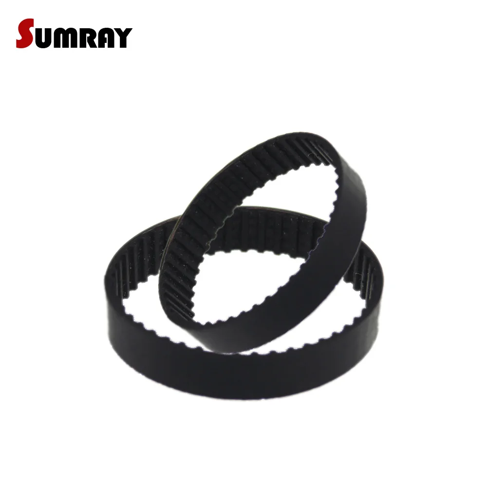 2PCS Rubber Belt MXL Type 40/42/43/44/45/45.6/46/47 Length Gear Belt 6/10mm Width MXL Synchronous Belt for Laser Machine