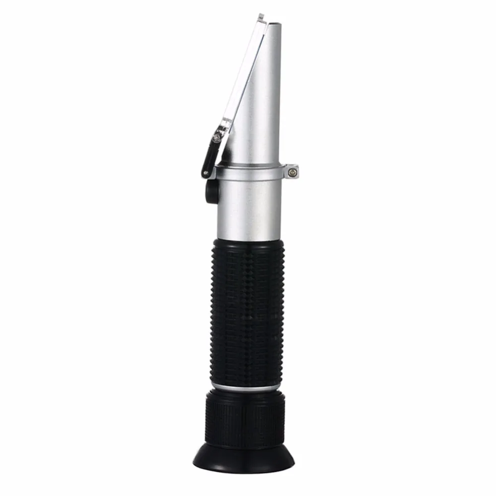 New 0-18% Brix Refractometer For Brix Sugar Beer Brix Refractometer with ATC Refractometer Optical Test Meter