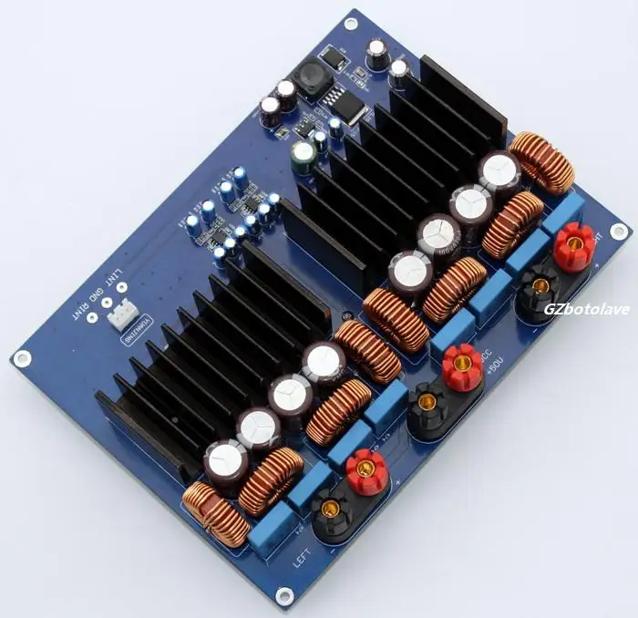 

high power 1200W TAS5630 2.0 Class D digital amplifier board DC48V