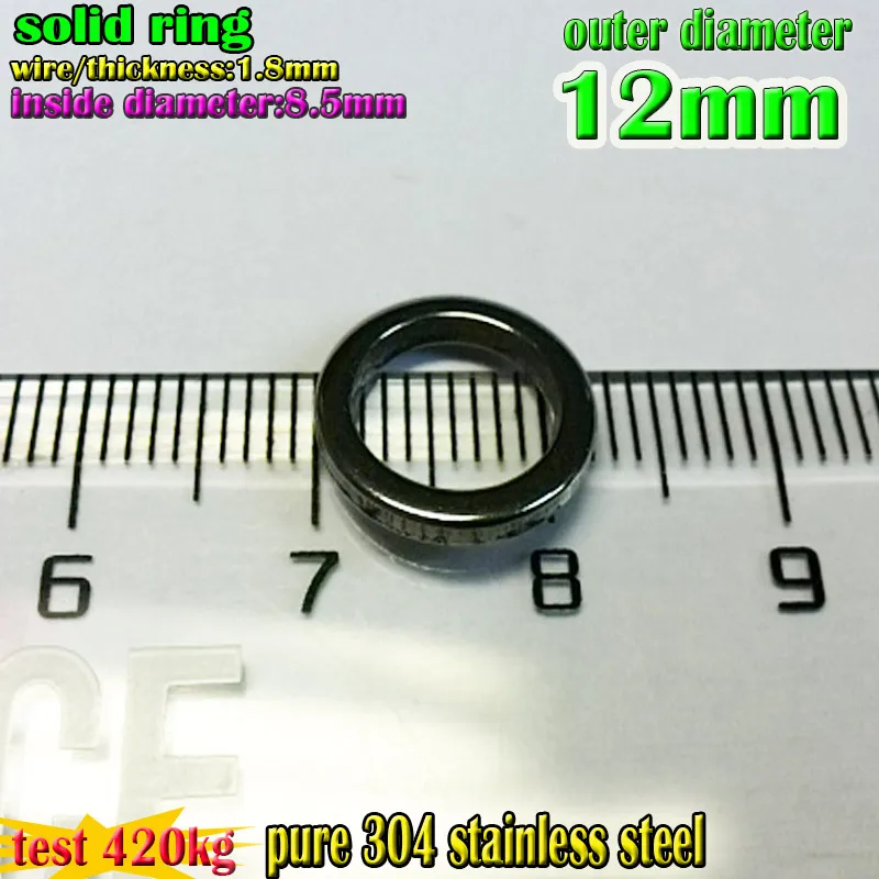 2021 fishing lures ring Size 1.8*8.5mm*12mm  Quantity 30pcs/lot