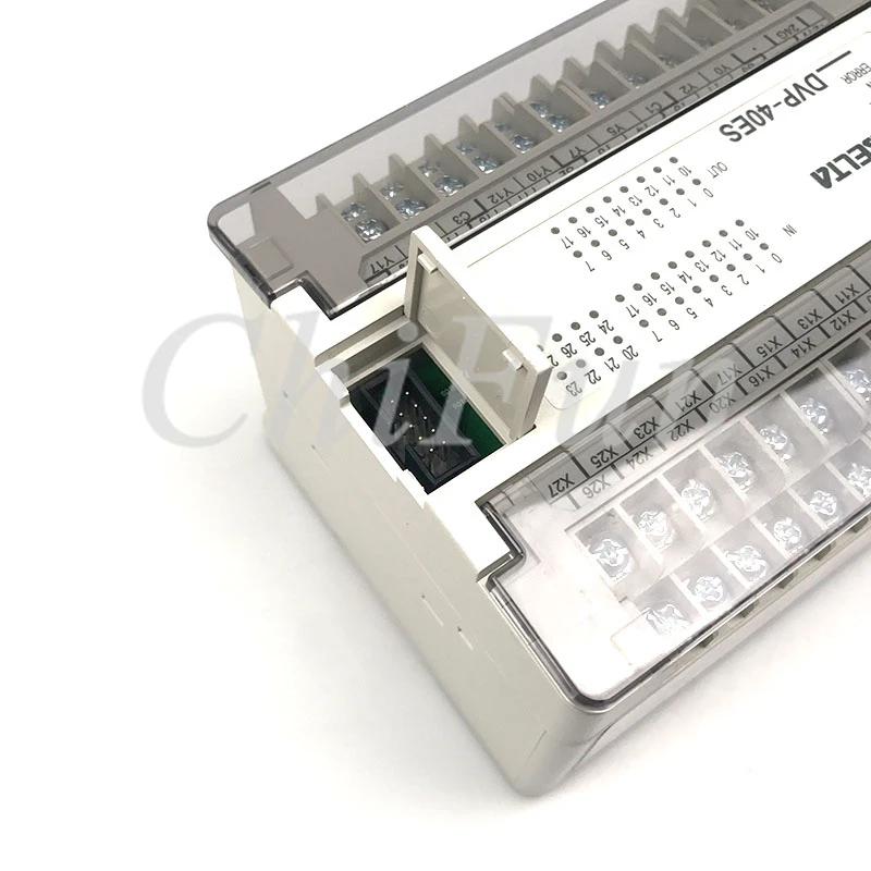 Envío gratuito Delta nuevo Original DVP40ES00T2 PLC 40 puntos 24DI 16DO NPN transistor salida controlador programable