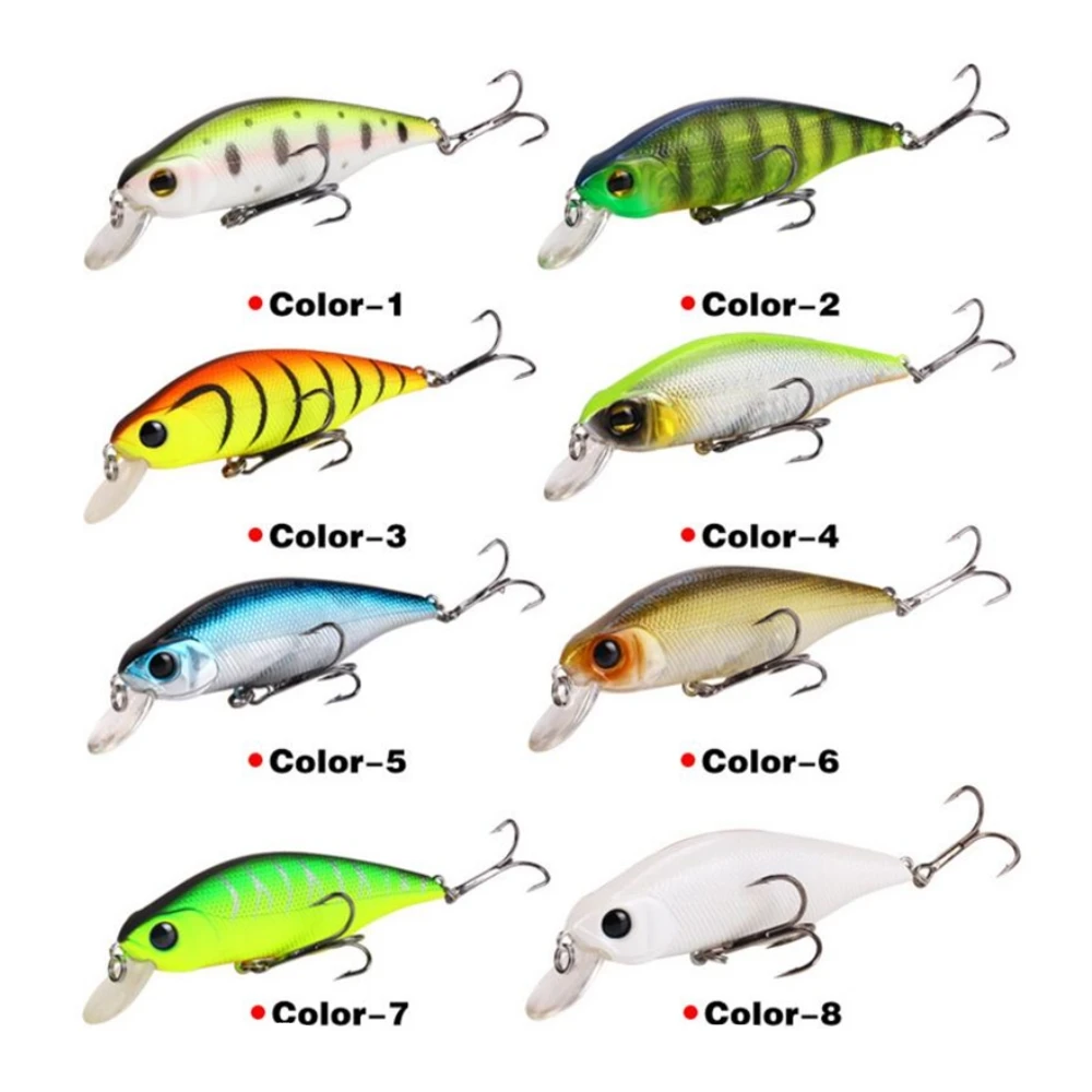 1 szt. Pływająca przynęta na ryby Minnow woblery 9cm 11g wysokiej jakości sztuczna plastikowa twarda przynęta Bass Pike Crankbait sprzęt wędkarski — zdjęcie 6