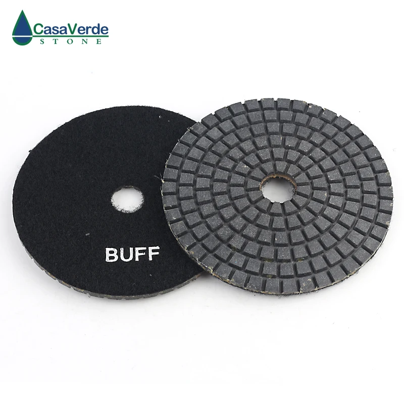 Miễn Phí Vận Chuyển Dc-bbff03 5 Inch Đen Đệm Đánh Bóng 125Mm Ướt Để Đánh Bóng Đá Hoa Cương Và Đá Cẩm Thạch