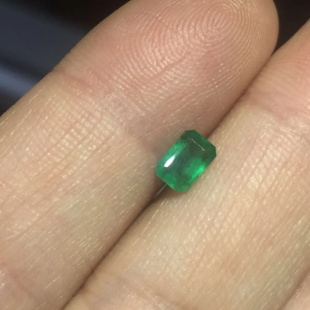 

High quality princess cut emerald loose stone natural emerald gemstone natural emerald loose gemstone