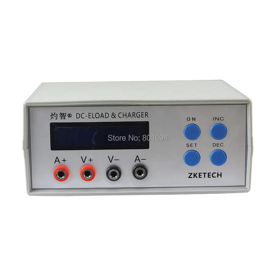 Imagem -04 - Teste de Carga Eletrônico 010v da Carga 3a e Descarga de 030v 5a do Desempenho da Potência Portátil do Verificador 5v12v24v da Capacidade da Bateria de Ebc-a05 +