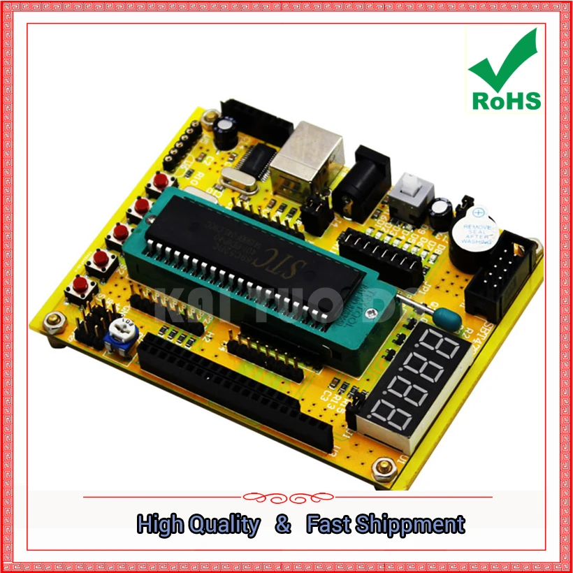 (ZK-1) 51 / AVR Microcontroller System Board / USB Download Program / Development Board / Tutorial 0.42KG