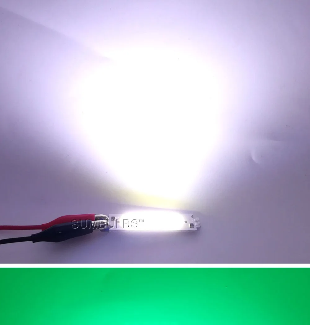 SUMBULBS 60*15mm COB LED Glühbirne 12V 2W LED Diode Beleuchtung Chip Rot Blau rosa Grün Gelb Weiß Farbe für DIY Lampen – Detail 14