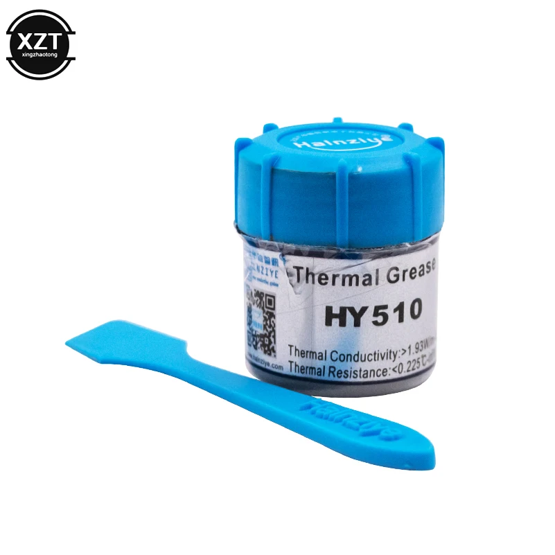 HY510 Thermal Compound Conductive 12W/mk Grease Paste Silicone Plaster Heat Sink for CPU GPU Chipset Notebook Cooling Coolers