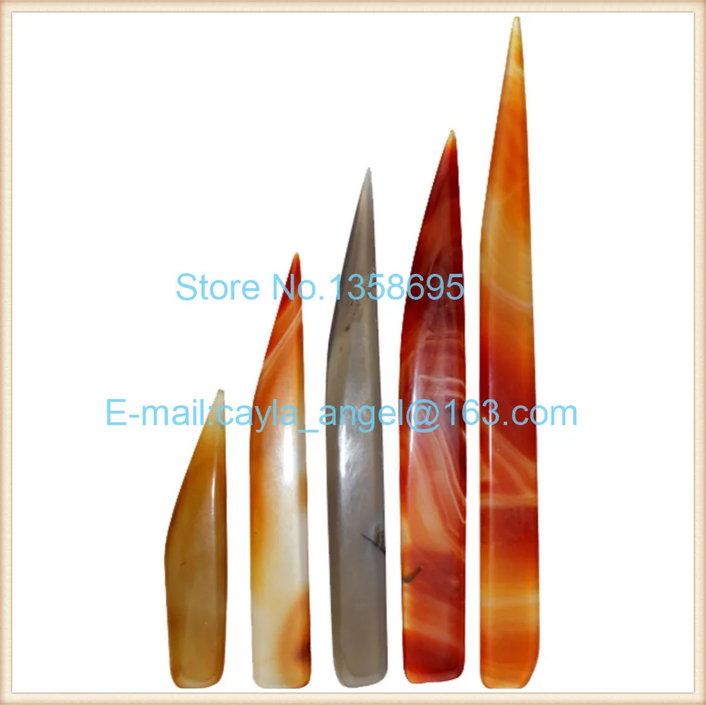 

agate knife jewelry polishing agate burnisher wit hout handle-knife shape A variety of specifications to choose