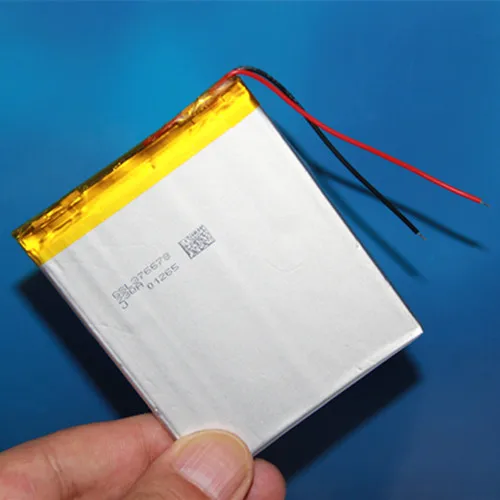 A MP3 MP4 MP5 e-book reader recorder universal rechargeable 3.7V 356578 356580 polymer lithium battery Rechargeable Li-ion Cell