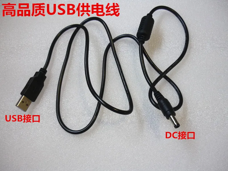 Exibição de linha de alimentação usb, de alta qualidade, linha de alimentação usb 5v, usb para dc 5.5x2.1