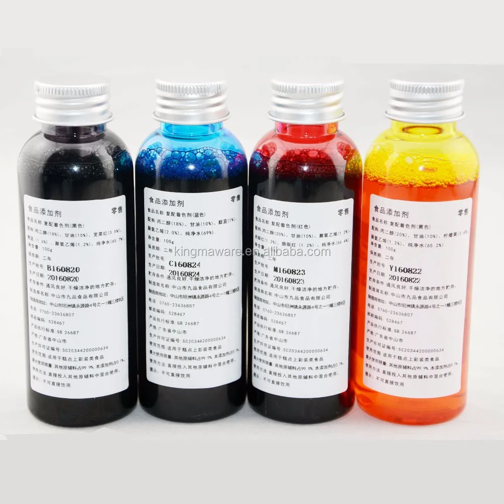 Kleurrijke eetbare inkt Automatische foto melk selfie drukmachine 3D koffie, selfie koffie printer machine