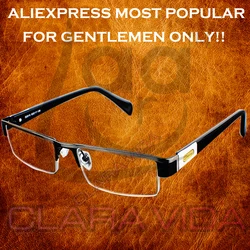 Clara Vida Men Titanium Non Spherical 12 Layer Coated Lenses Reading Glasses+1.0 +1.5 +2.0 +2.5 +3.0 +3.5+4.0