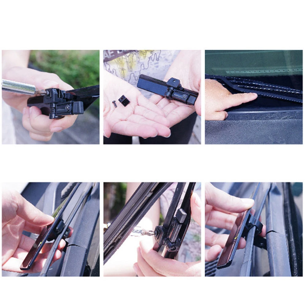 Black Car Wiper Stand Windshield Wiper HP-6440 Wing Windshield Wiper Blade Spoiler Mate Wing Car Accessories