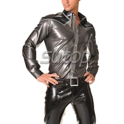 nature rubber latex Long Sleeve Cowboy Shirt