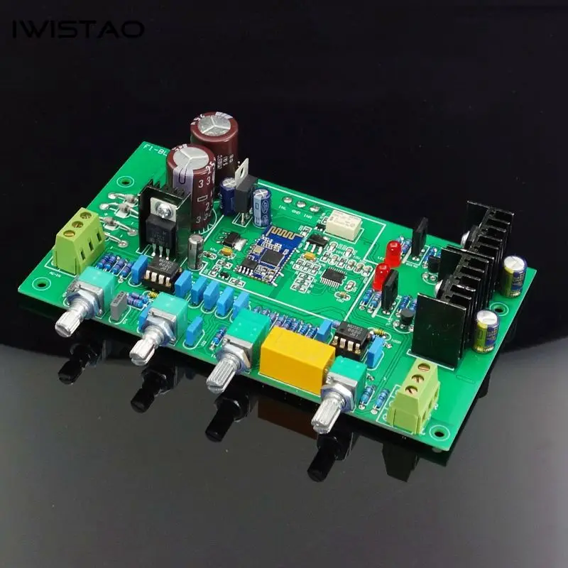 

IWISTAO Bluetooth 5.0 DAC PCBA QCC3003 PCM5012A with Bass Middle Treble Volume Control HIFI Audio Upgrade Your System DIY