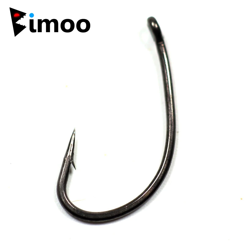 Bimoo 20pcs/pack #2 #4 #6 #8 Coating Carp Hooks High Carbon Steel Carp Fishing Hooks