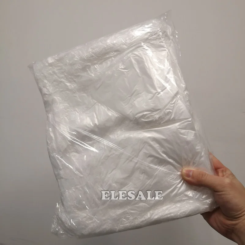 ใหม่ 10pcs Disposable PE กันน้ำพลาสติก Clear ซาวน่า Coverall เหงื่อสูทสำหรับร้านเสริมสวย Gym เสื้อผ้าชุดน้ำหนักผมร่วง