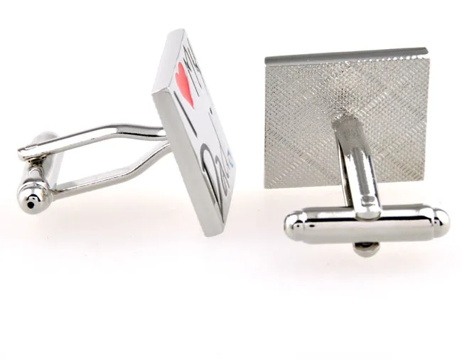 Lepton I Love My Dad أزرار أكمام مجنونة تعزيز هدية عيد الأب أزرار أكمام للرجال ، شحن مجاني