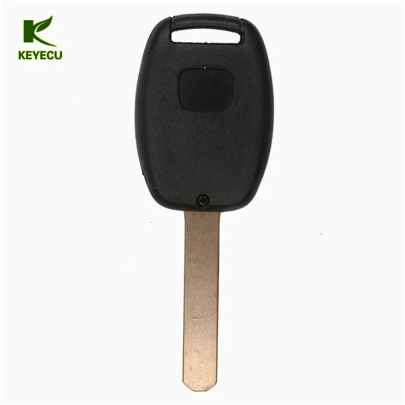 KEYECU Replacement New Remote Key Fob 3+1 Button 313.8MHz Separate ID8E Chip for for 2005 2006 2007 Honda Civic Fit