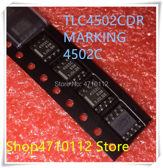 

NEW 10PCS/LOT TLC4502CDR TLC4502C TLC4502 4502C 4502 SOP-8 IC