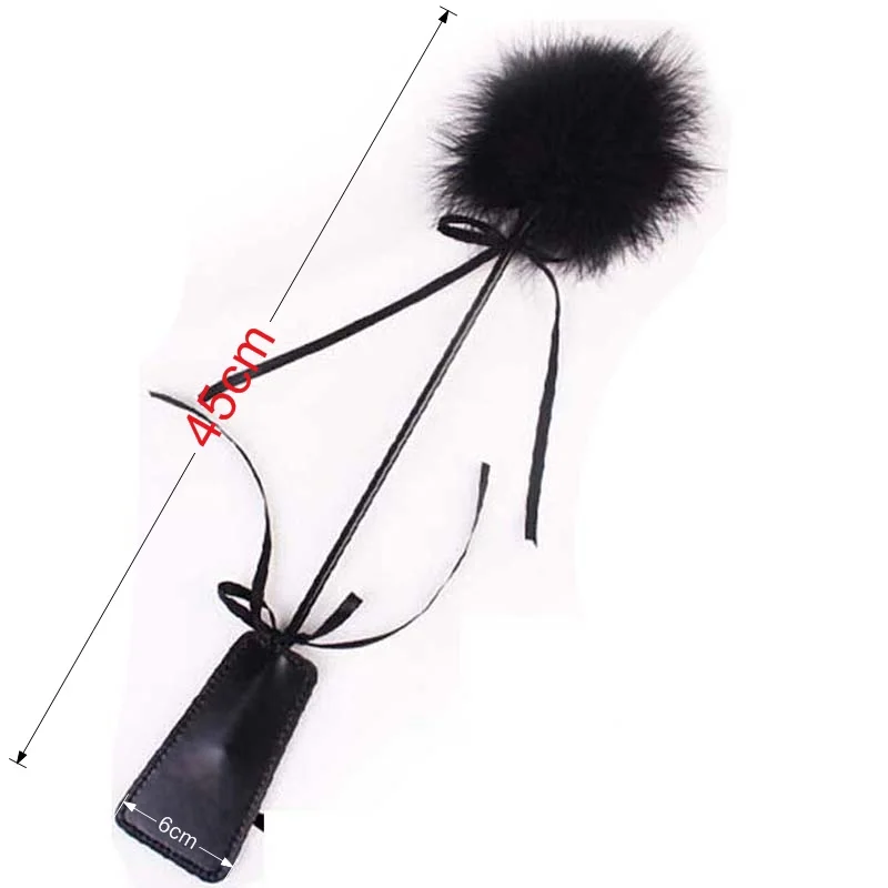 صنم فريسكي ريشة دغدغة سوط الخيال سياسة السوط الجنس لعب للمرأة قبضة أنيقة تعزيز اللعب الحميم BDSM عبودية