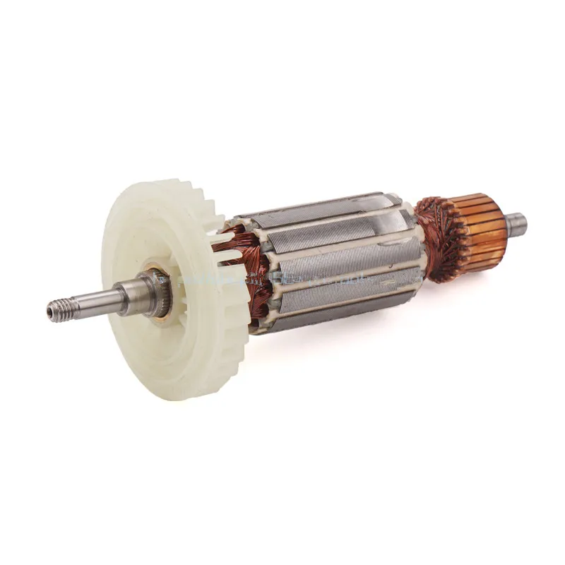 220V/240V Armatureโรเตอร์AnchorสำหรับMakita 9553 9555 NB HN 9553NB 9553HN 9555NB 9555HNมุมเครื่องบดอะไหล่
