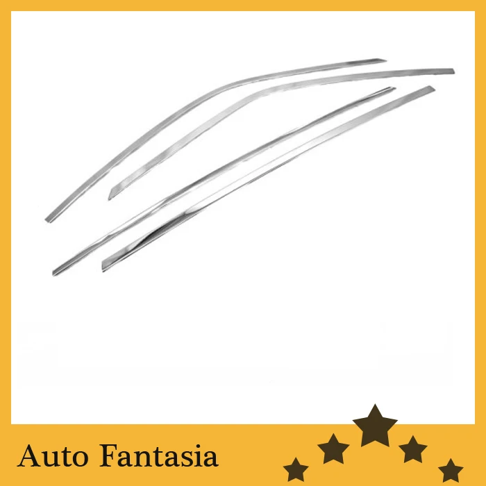 

Chrome Side Window Top Trim Strip Steel for Ford S-MAX