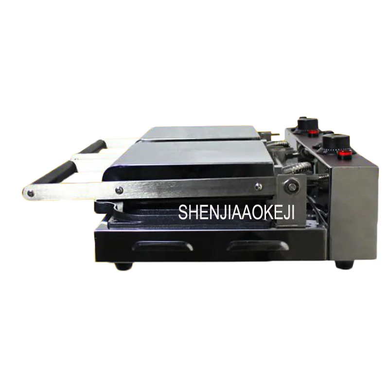 مزدوج رئيس الحليب قضيب آلة الكهربائية متموج الحليب عصا آلة الفولاذ المقاوم للصدأ خبز الحليب عصا ماكينة الخبز 220 فولت 1 قطعة