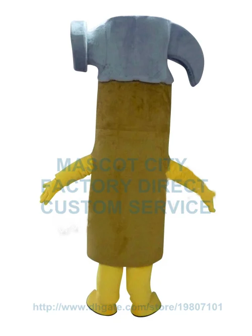 hammer hardware mascot costume tool custom cartoon character cosply adult size carnival costume 3468