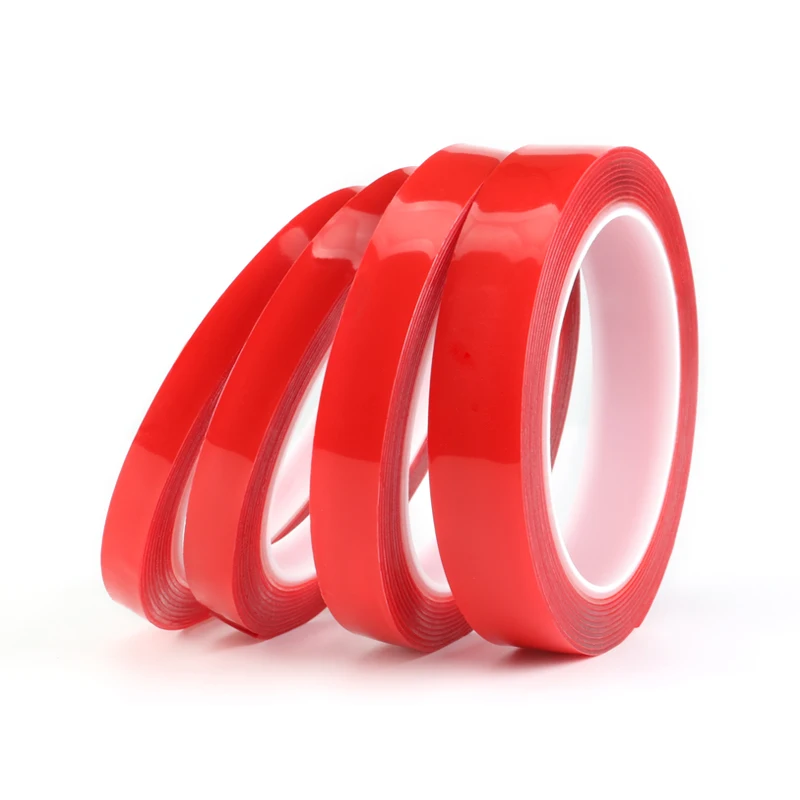 3M 3mm 5mm 6mm 8mm 10mm 12mm 15mm คู่ด้านกาว Super strong เทปกาวอะคริลิคใสไม่มีร่องรอยสติกเกอร์