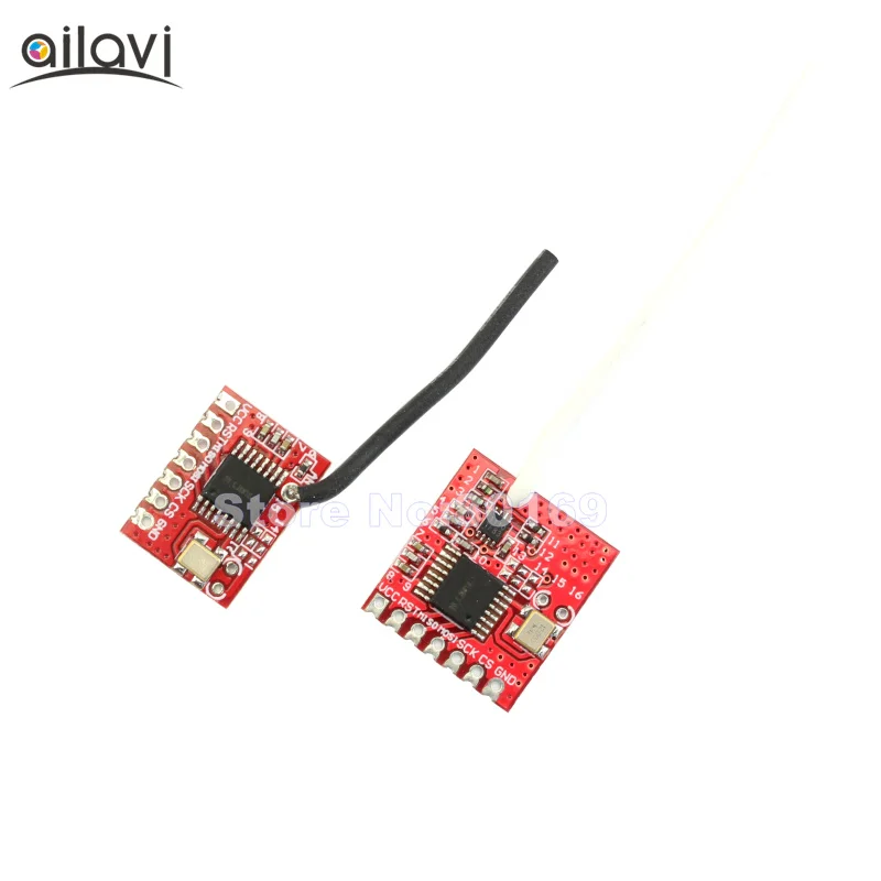 2.4G Wireless Transceiver Module Super Anti-interference Low Power Consumption BetterThan 24L01 For Remote Control Model 400m