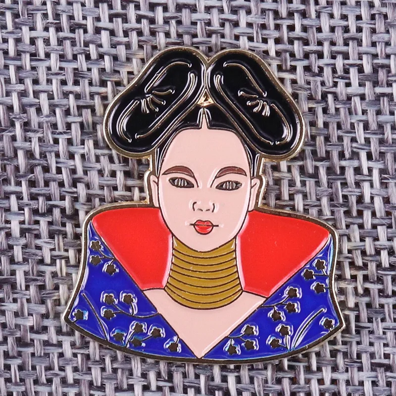 Bjork Homogenic Women Enamel Pin Badge